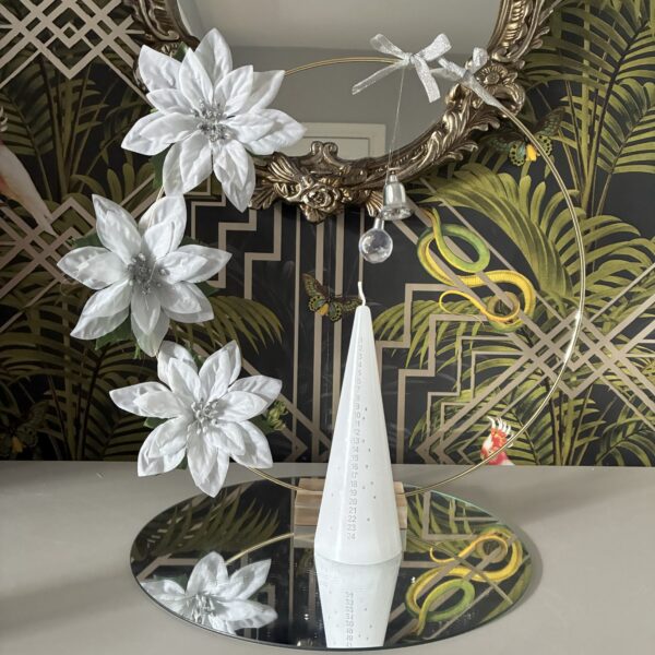 Advent Candle White 15cm
