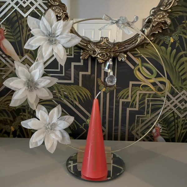 Advent Candle Red 15cm