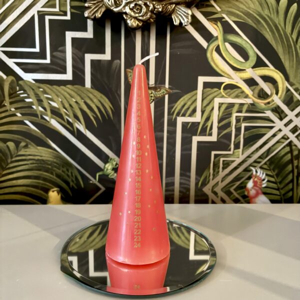 Advent Candle Red 15cm