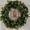 Christmas Wreath Santa Claus is....