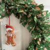 Christmas Wreath Santa Claus is....