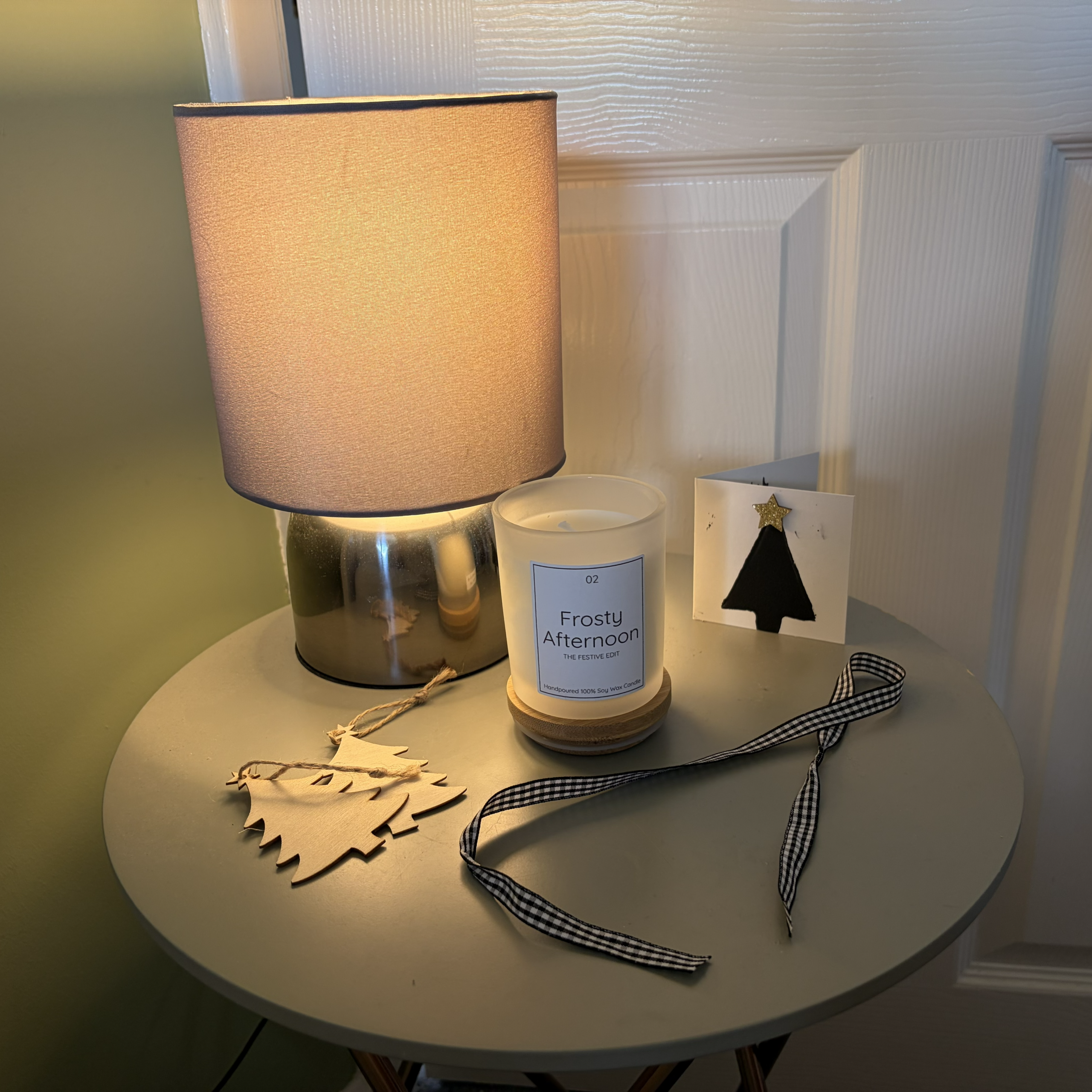 Frosty Afternoon Candle